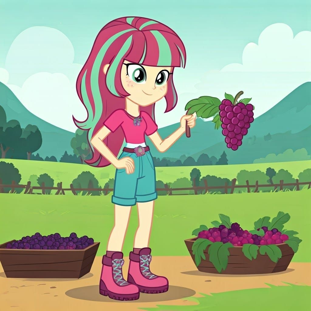 Human Sour Sweet on Berry Farm