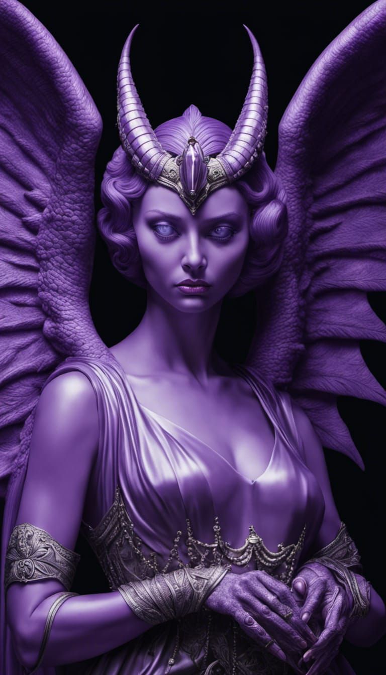 purple gargoyle queen