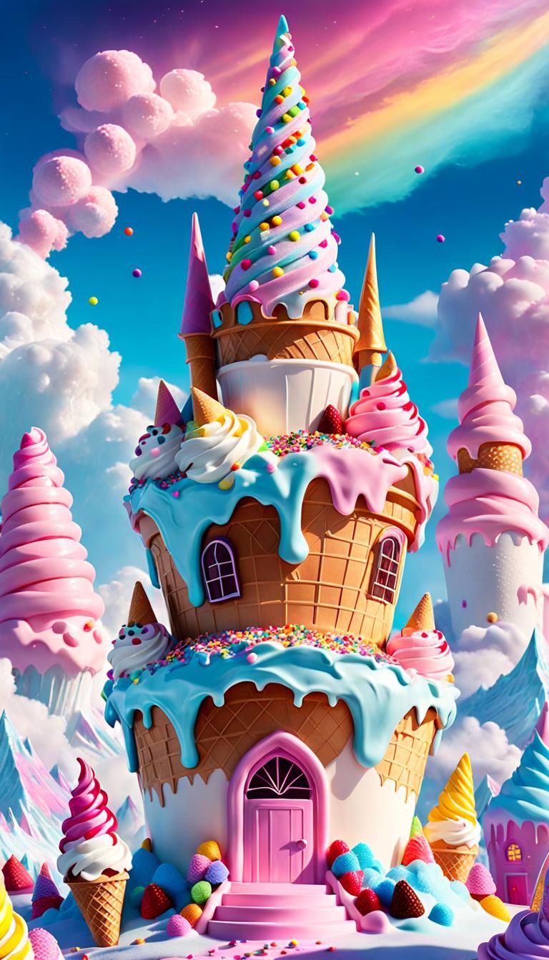 Ice cream castle