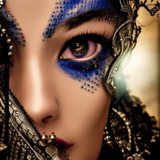 Stunning Villainess with Intricate Details in HDR