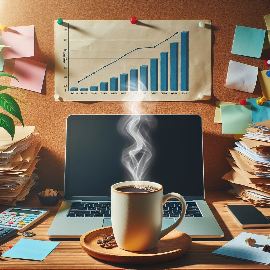 Visualizing a Creation Streak with Desk Still Life