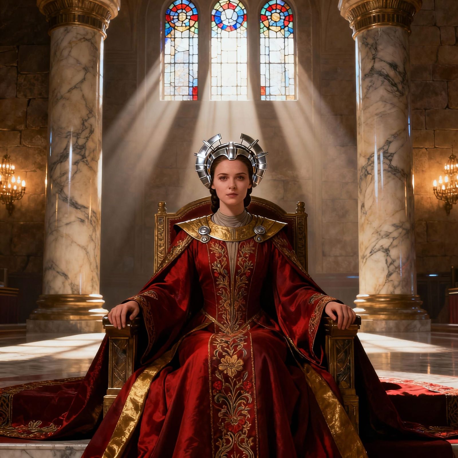 Padmé Amidala in Naboo Senatorial Robes