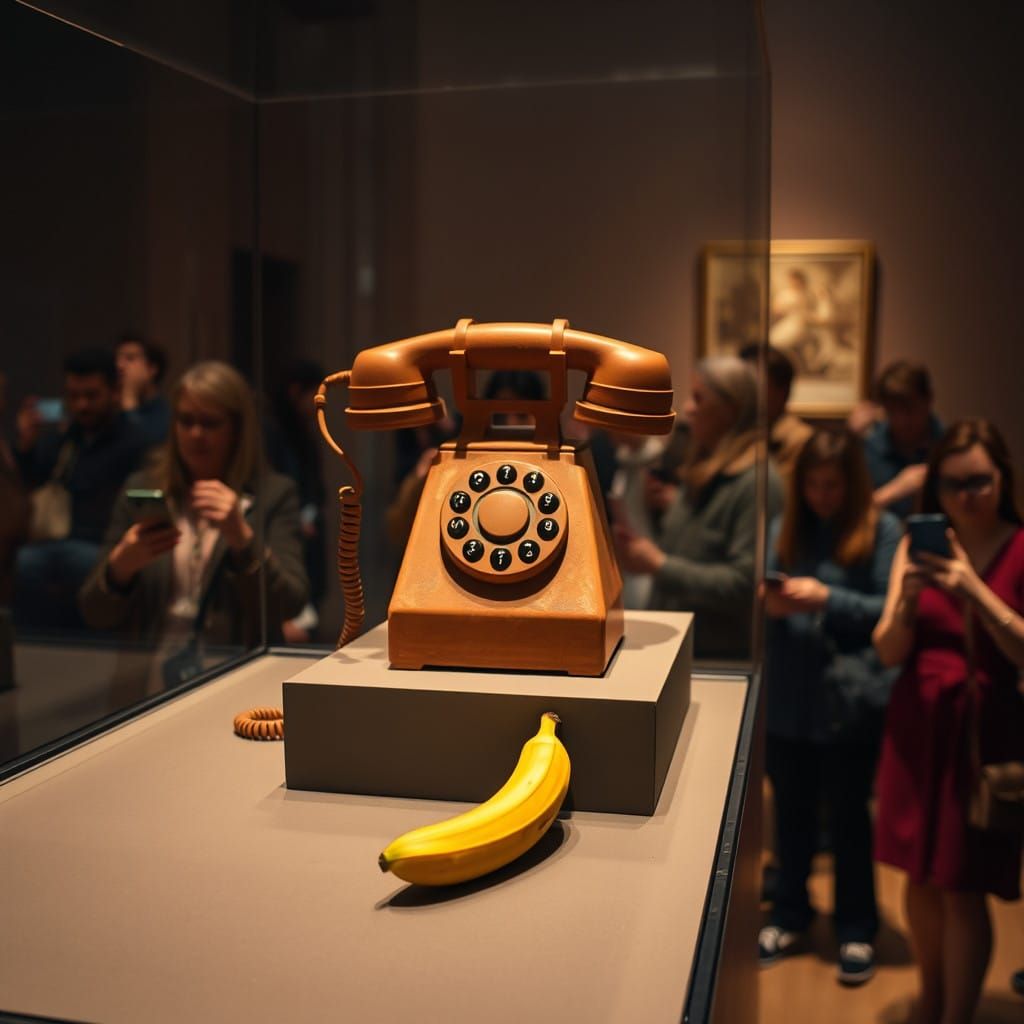Vintage Clay Telephone Steals the Spotlight in Museum Exhibi...
