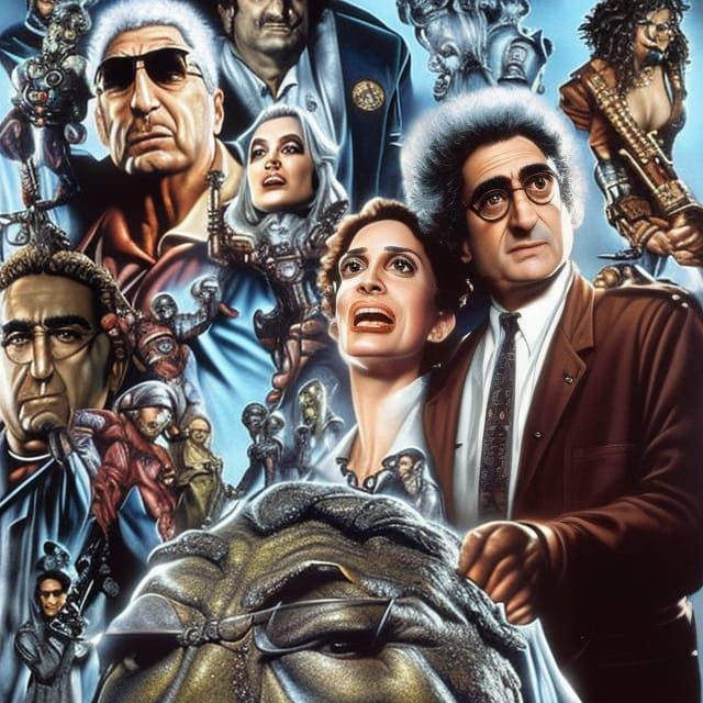 Mad Scientist's Ominous Operation in Hyperrealism