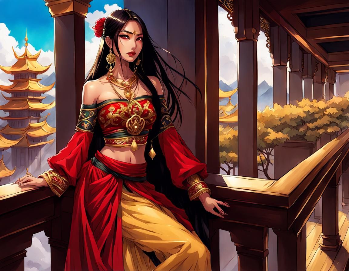 Princess Keilani (04) - In the Balcony