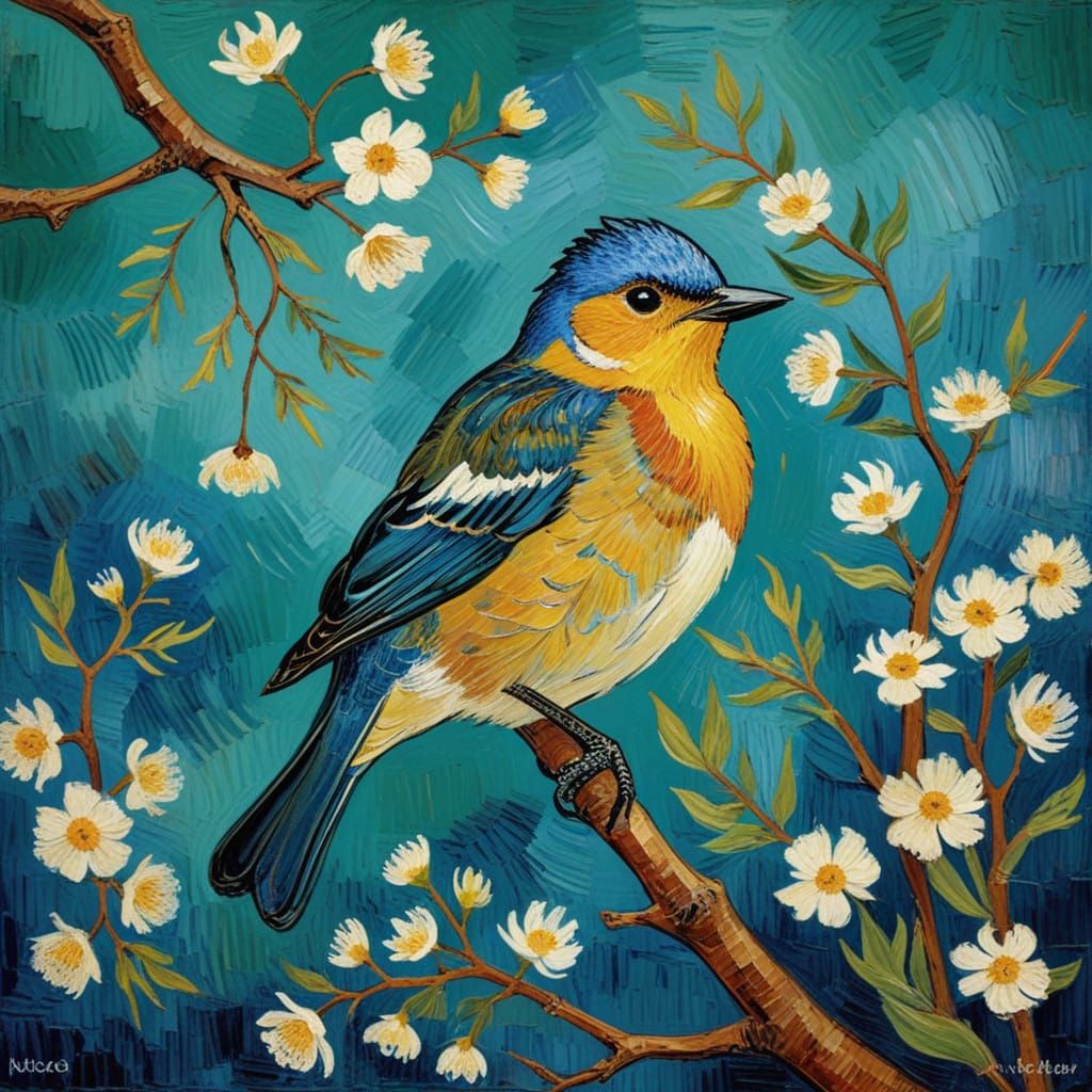 Bird Vincent van Gogh