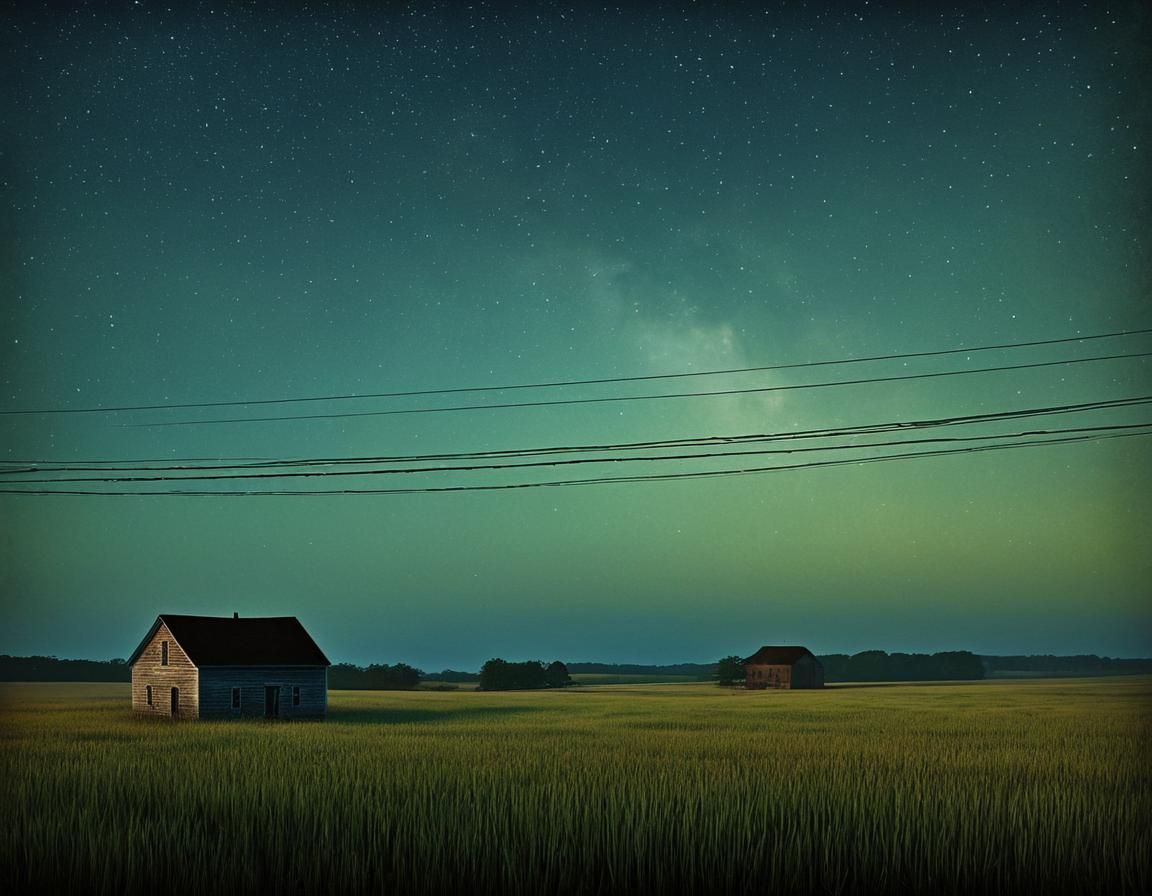 Intricate Morning Scene in a Dreamlike Atmosphere