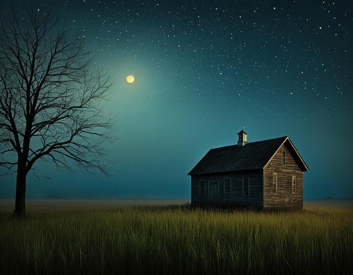 Celestial Tapestry in the Dark of Night