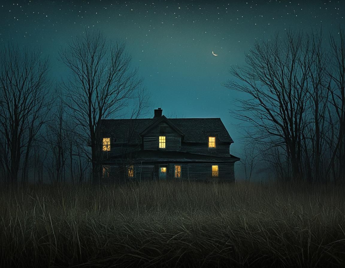 Dawn Emerging from Midnight's Embrace