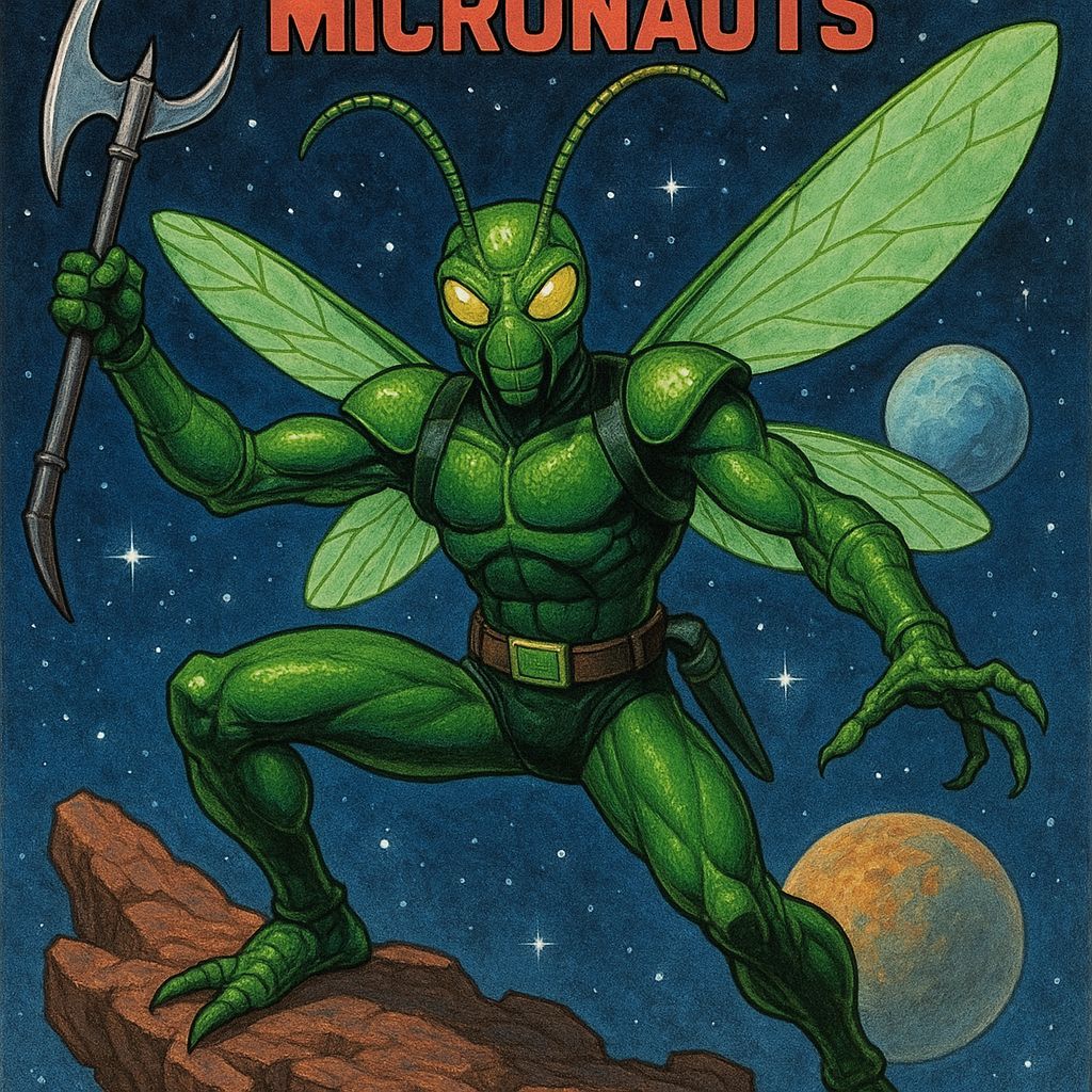 Bug from Micronauts Character Concept Art