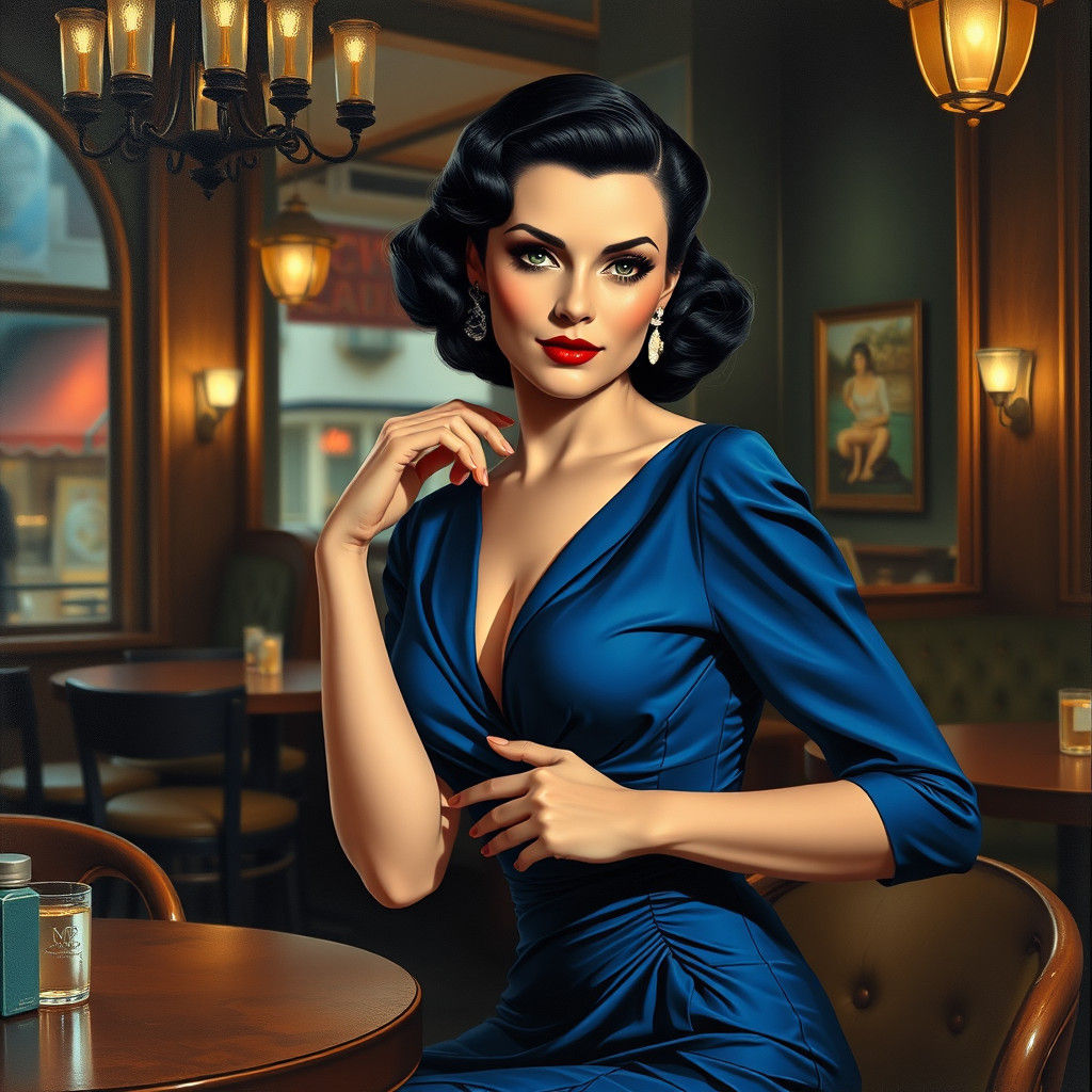 Pin-up des années 40