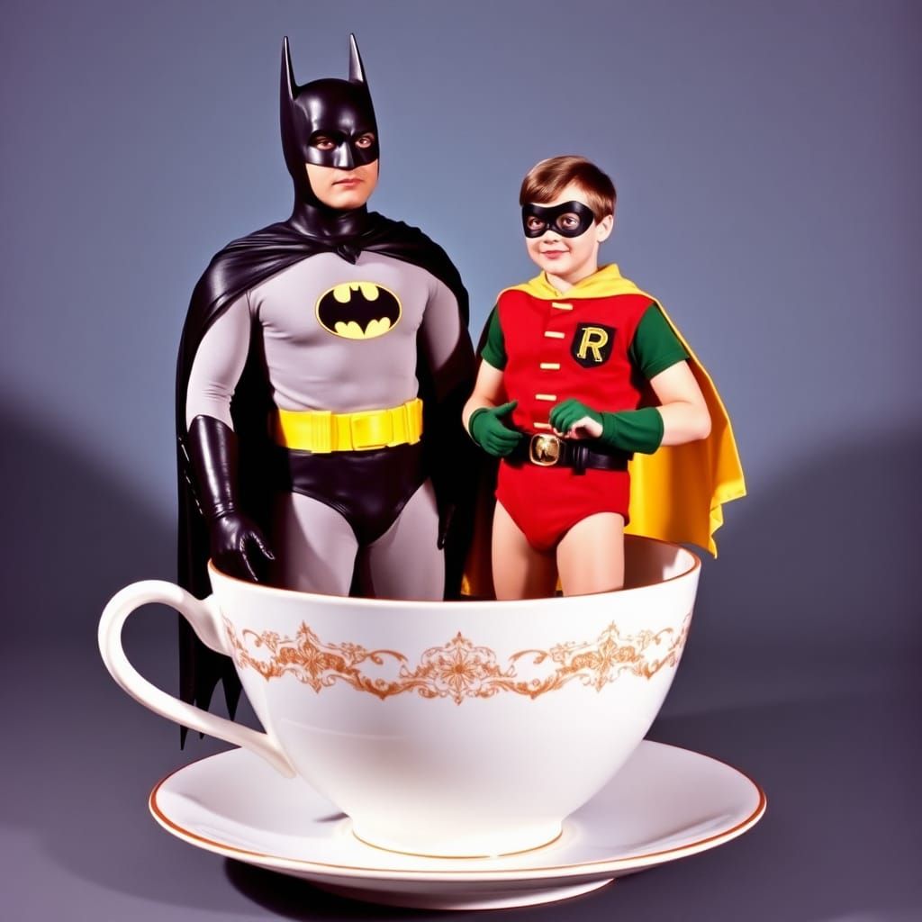 Batman and Robin..