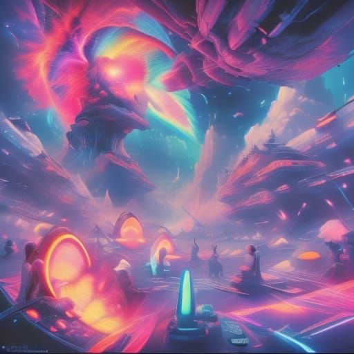 Nebula City: The resort at the culmination of time and space