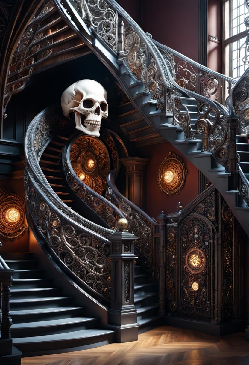 Skull Staircase