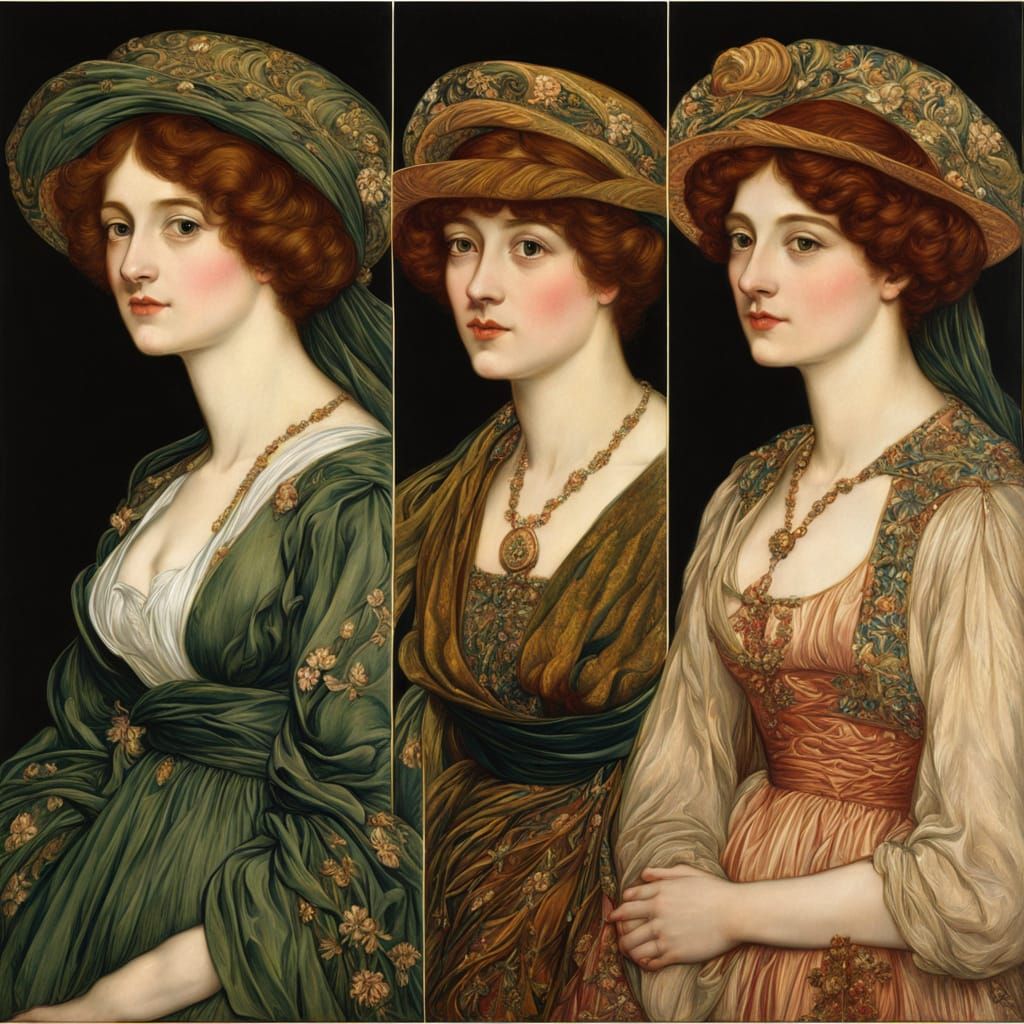 Rosa Triplex: A triple portrait of May Morris