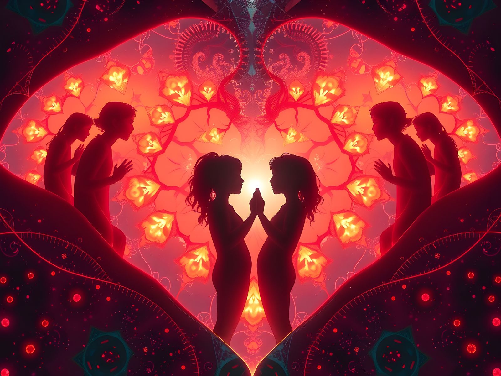 Nested Reflections: Dissolving Boundaries of Consciousness