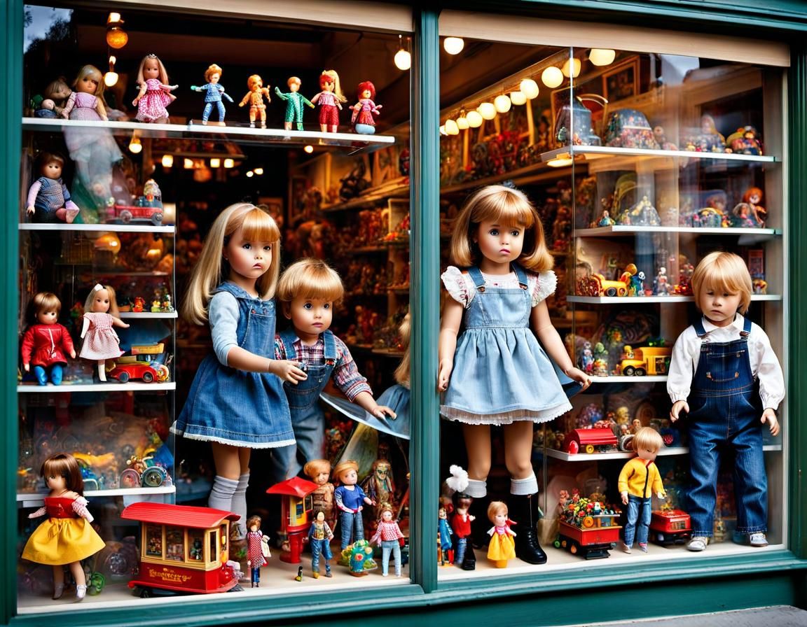 Toy Shop Window Display