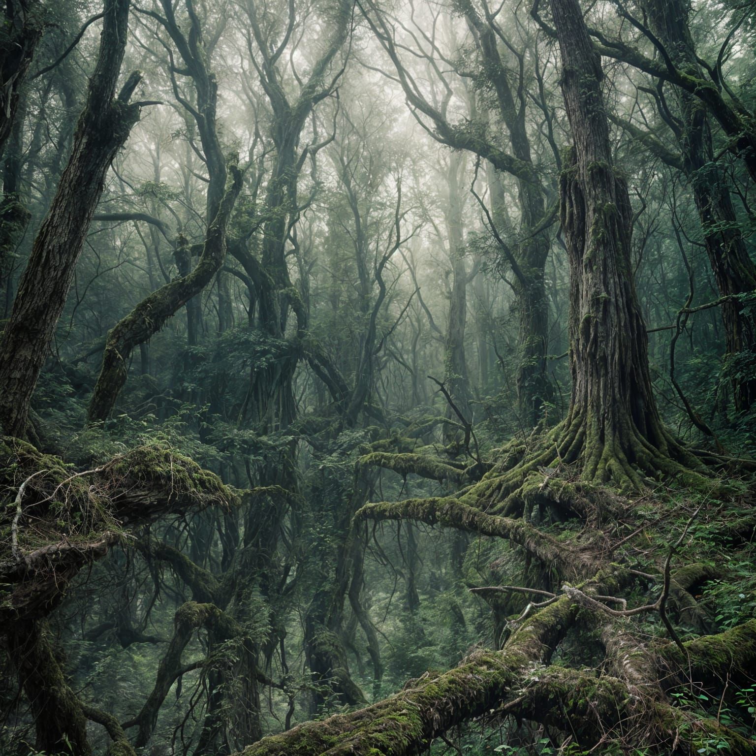 Enigmatic Ancient Forest of the Unknown