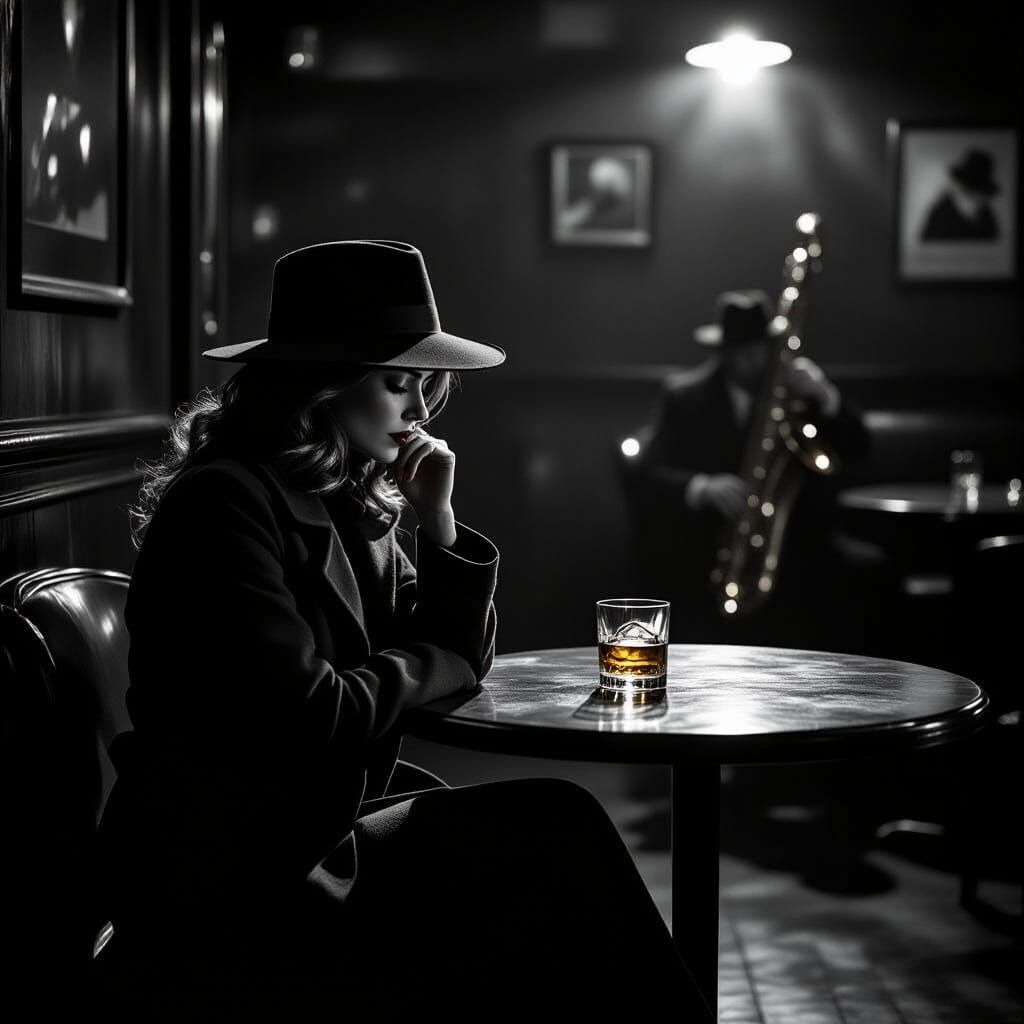 Melancholy in Film Noir Style