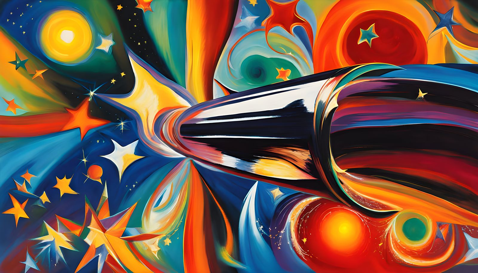 Stunning Superluminal Voyager in a Vortex of Interstellar Pl...