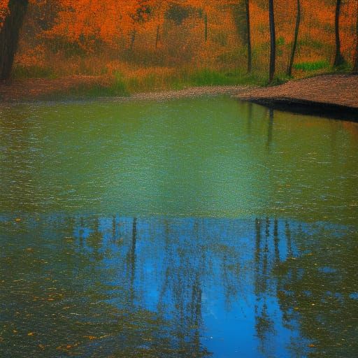 Water Molecule Reacts on Iron Surface at Dusk