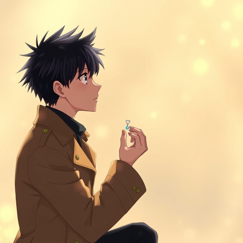 Anime-Inspired Young Man Offers Heartfelt Gift to His Girlfr...