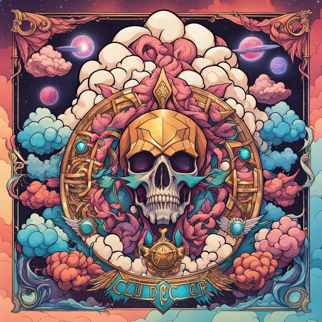 Cloudcore Mythology Prismcore Abstract Art