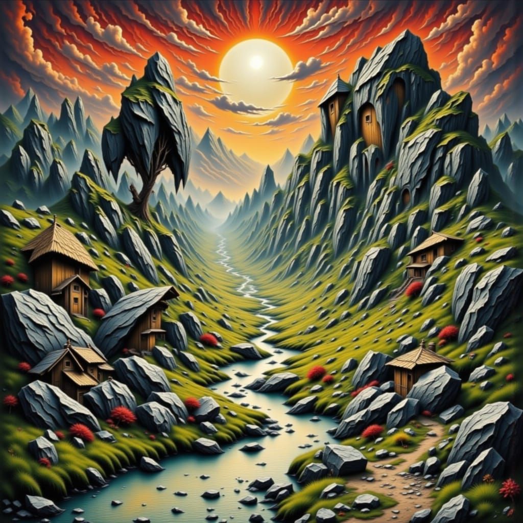 Abstract AI-Generated Textures and Patterns