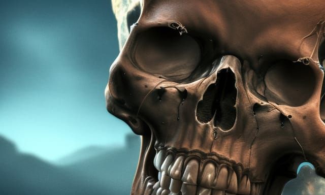 Detailed Photorealistic Skeleton in 8k Resolution