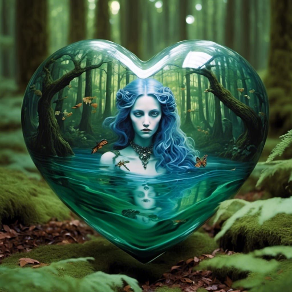 Fae Gaze Through a Glass Heart