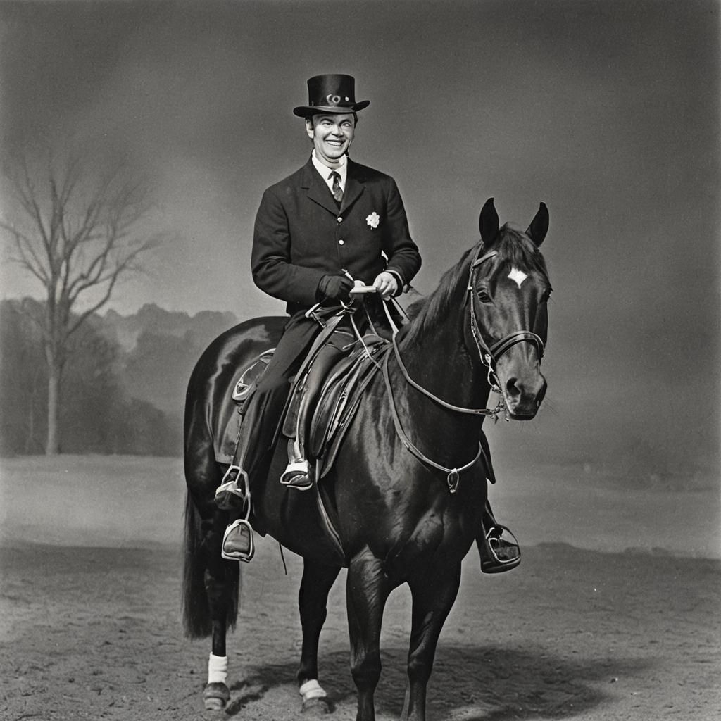 Mr. Ed as Black Beauty: A Fusion of Icons