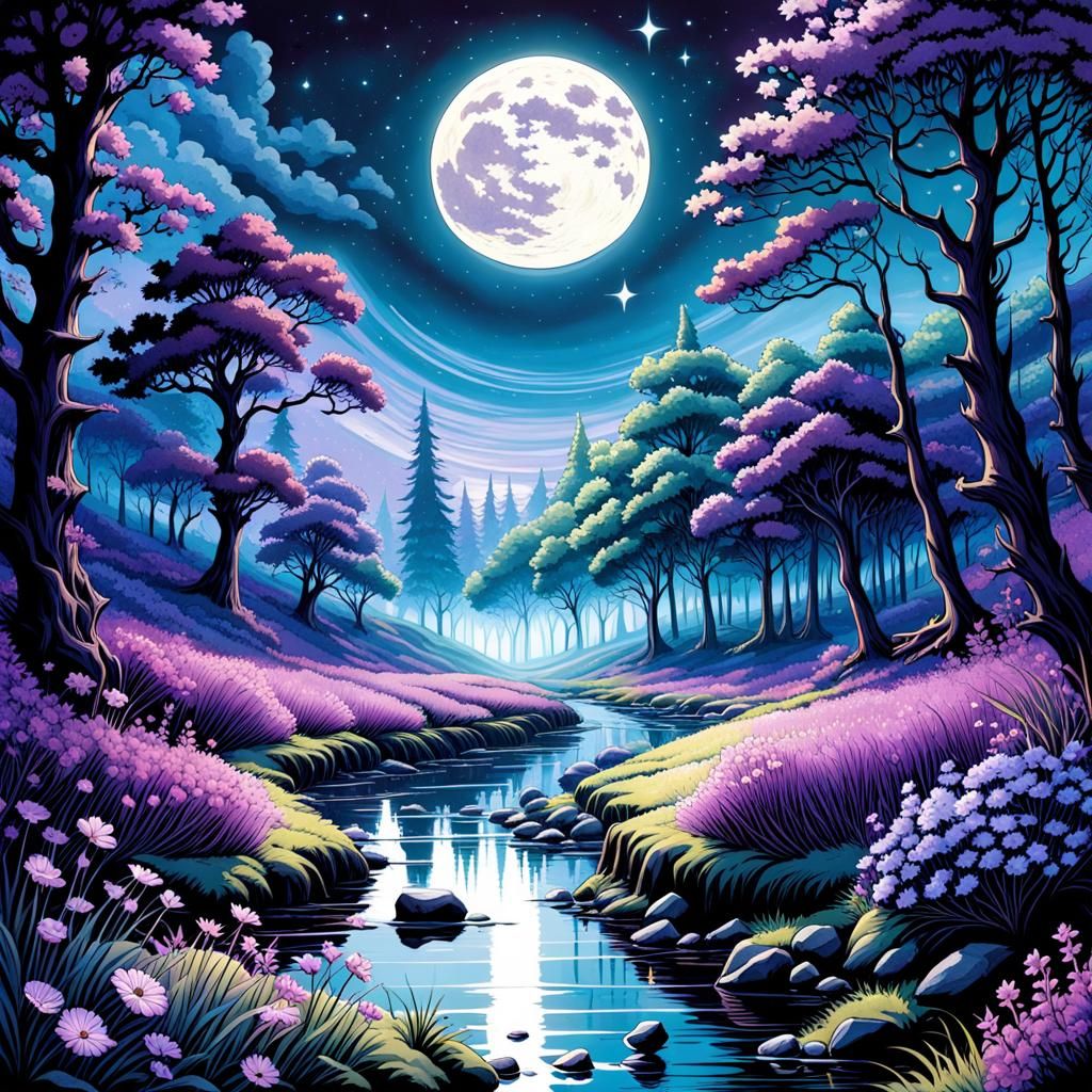 Moonlight river
