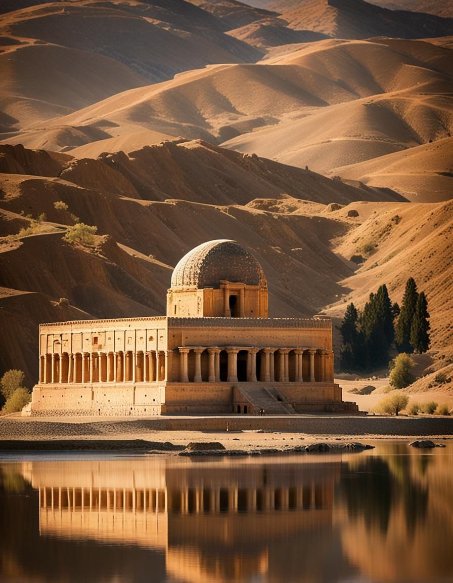 Tomb of Cyrus the Great in Natural Light