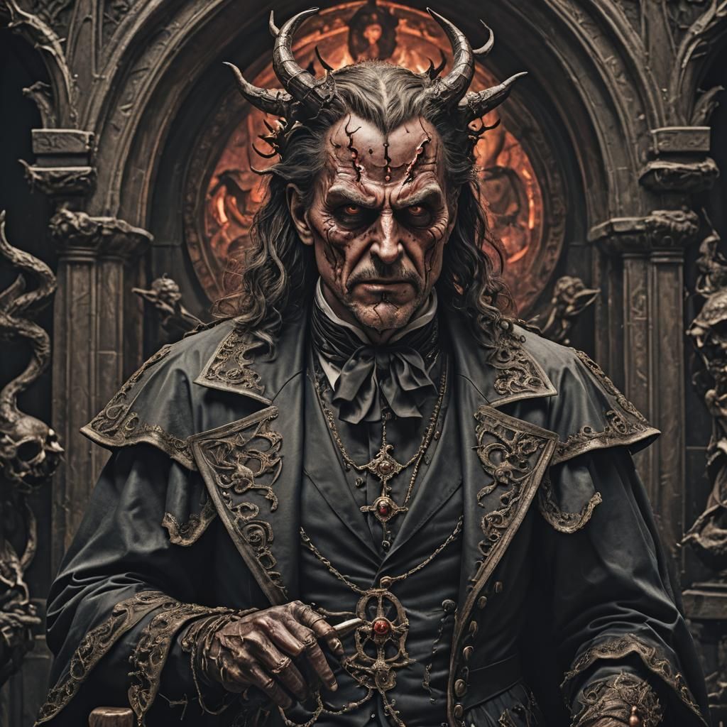 William Blood, Satan's Butler in Hyperrealism
