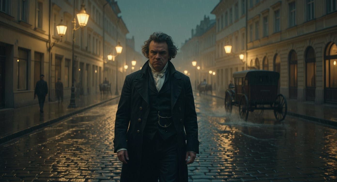 Beethoven in 19th Century Vienna Streets