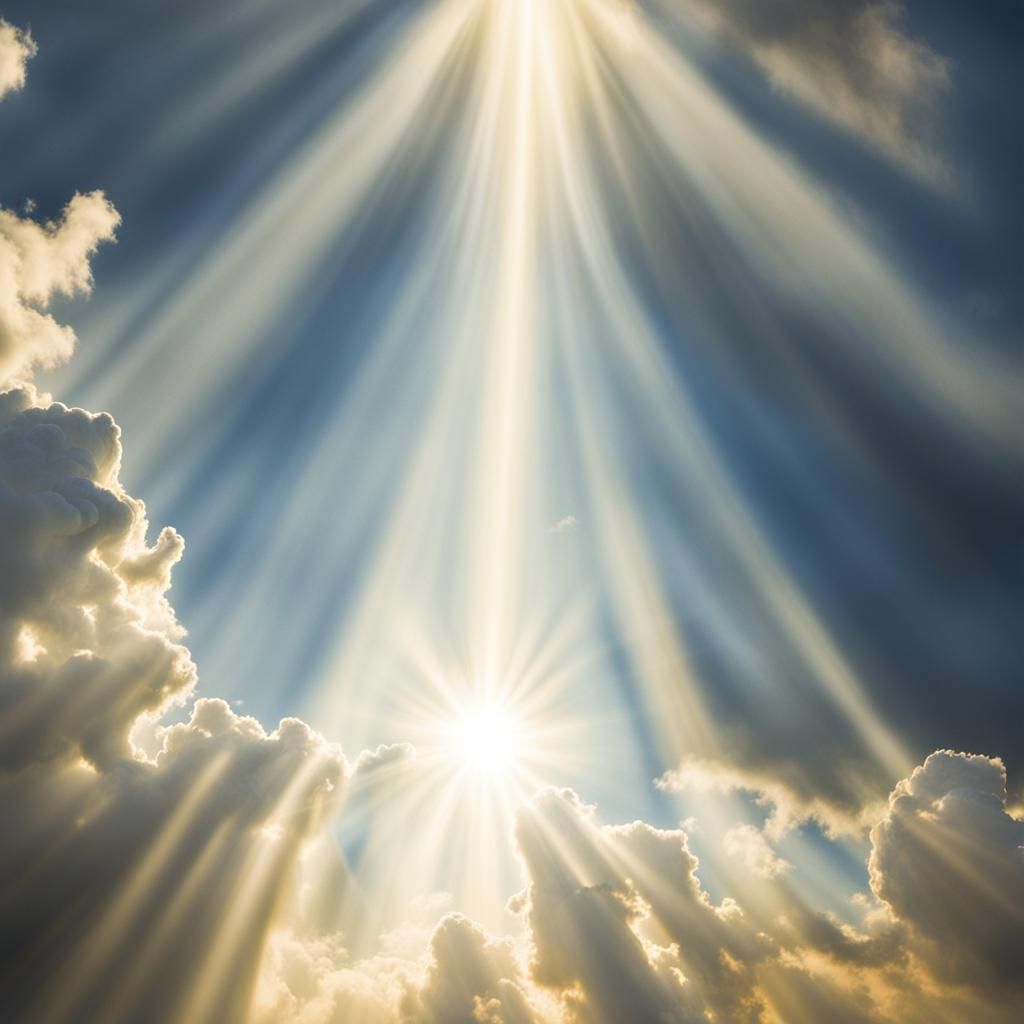 Holy Mother of God in Divine Light