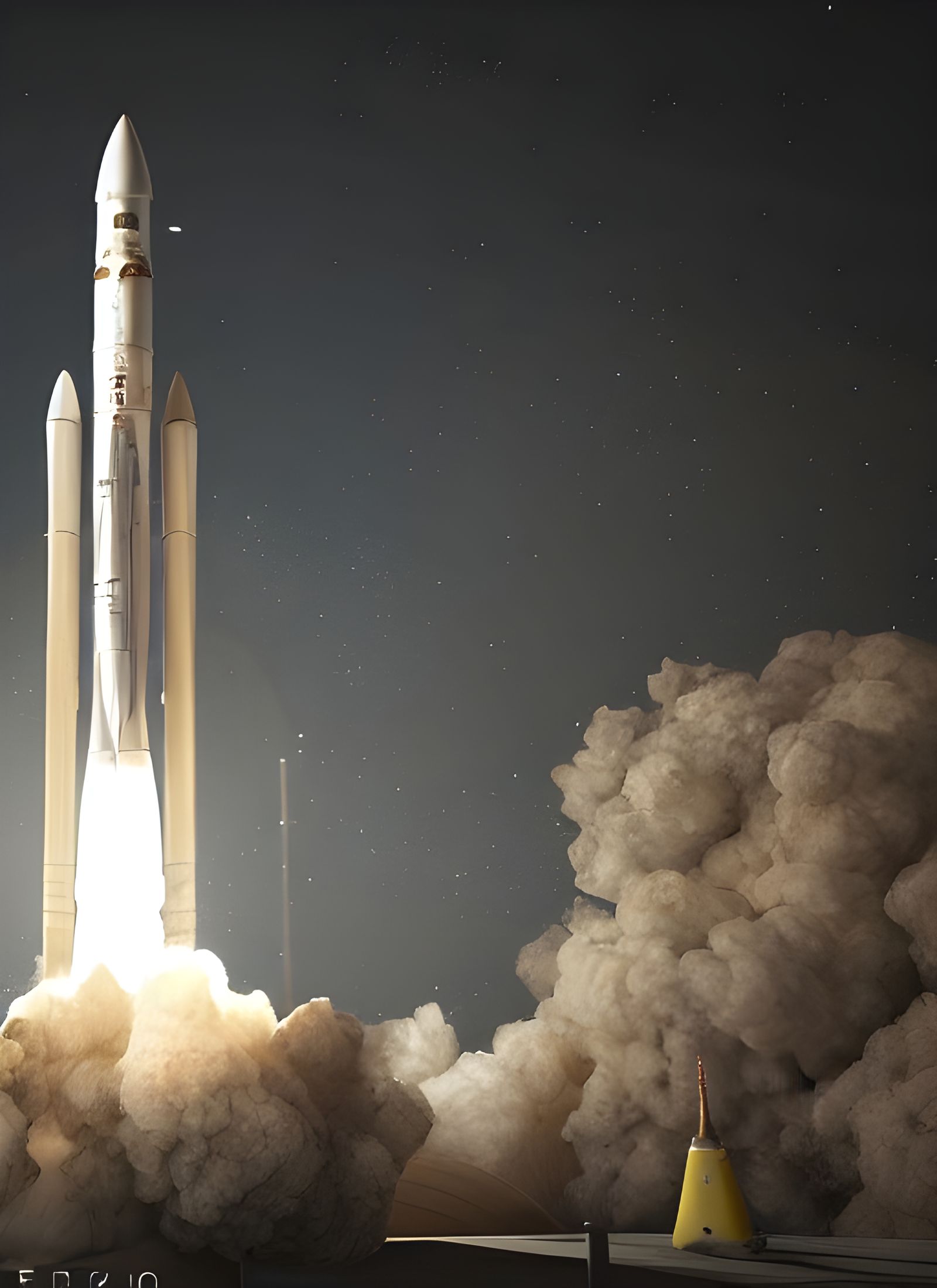 NASA Artemis Moon Rocket Launch: Detailed Realistic Image