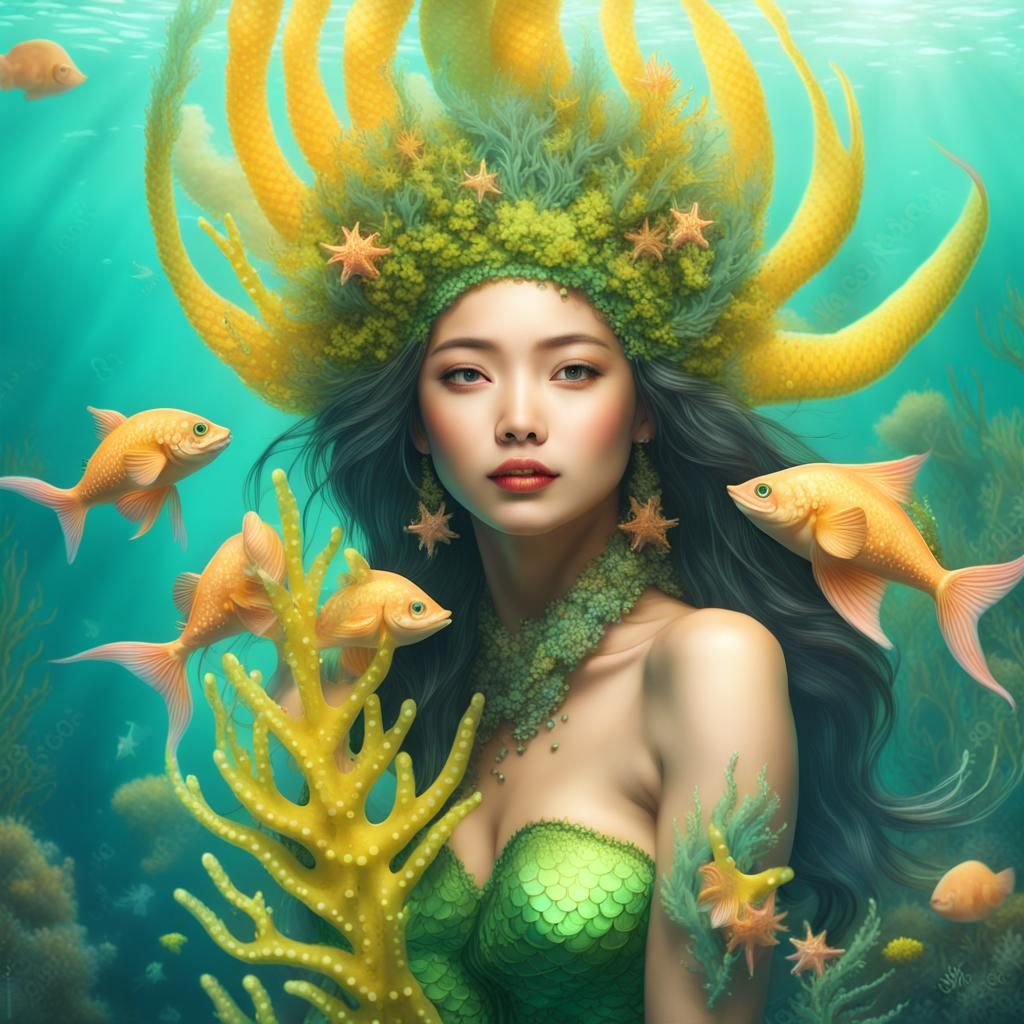 Mermaid from Andaman Sea