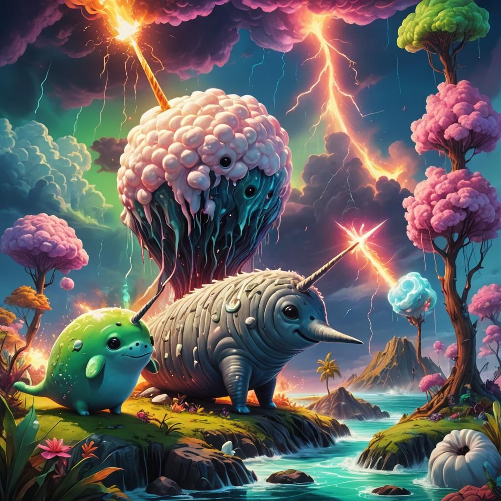 Atomic Marshmallow: Surreal Tropical Apocalypse in Concept A...