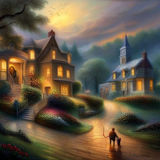 Alf Cleans House: Ethereal Fantasy Art