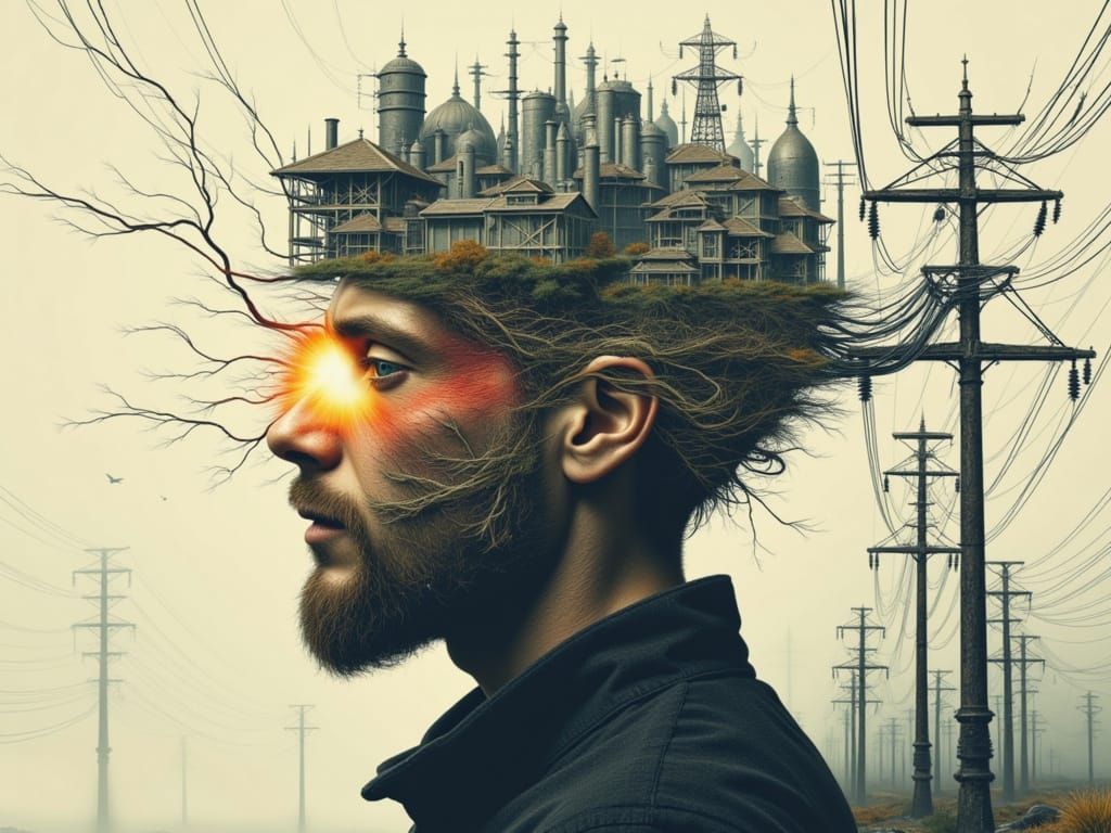 Mindscape Concept Art: Man's Inner World