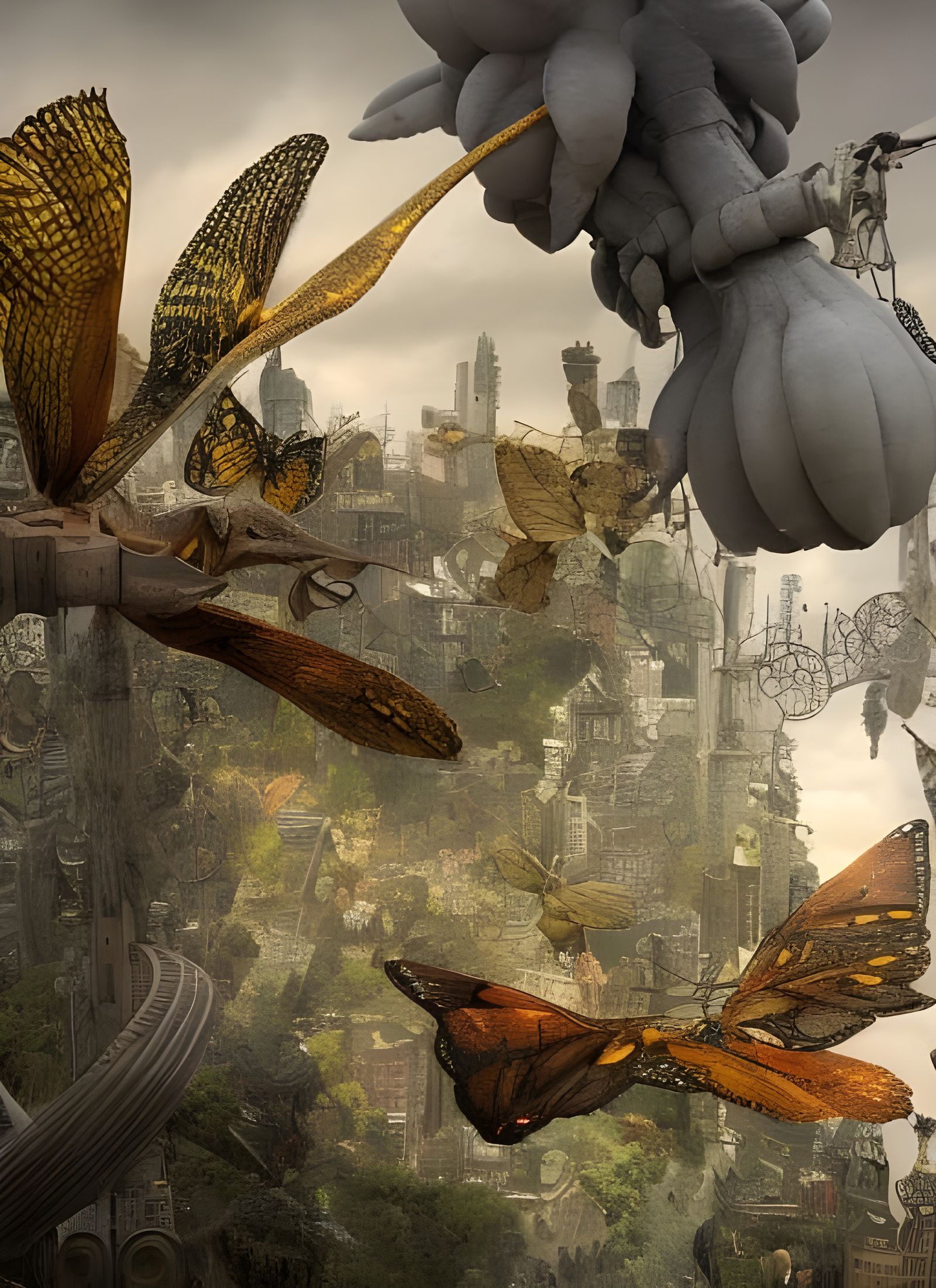 A Serene World Based on Love in Hyperrealism