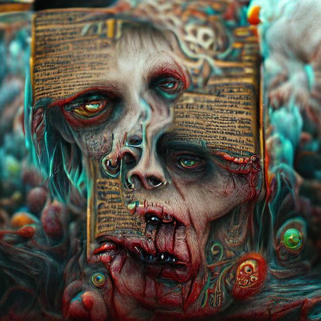 Detailed Illustration of the Book of the Dead