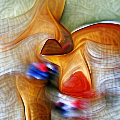 Abstract Depiction of a Mother's Love