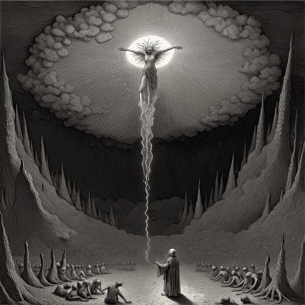 Cosmic Horror: A Nightmarish Surreal Vision