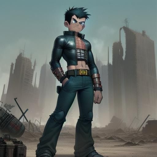 Low Rider Kid in a Desolate Wasteland