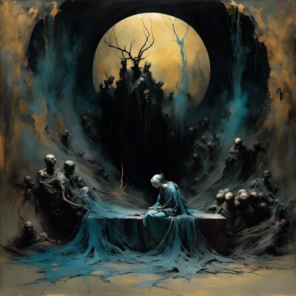 The black hills consists of black souls