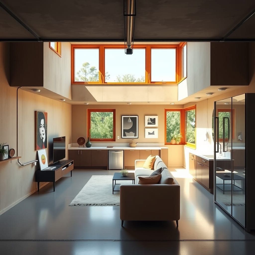 Garage Conversions: These involve converting an existing garage into a living space, often with added amenities like kit...