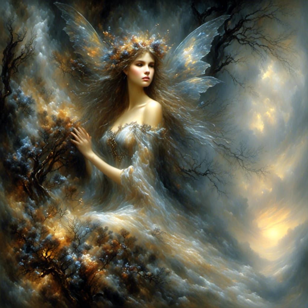 Ethereal Fairy of Nature's Spirits