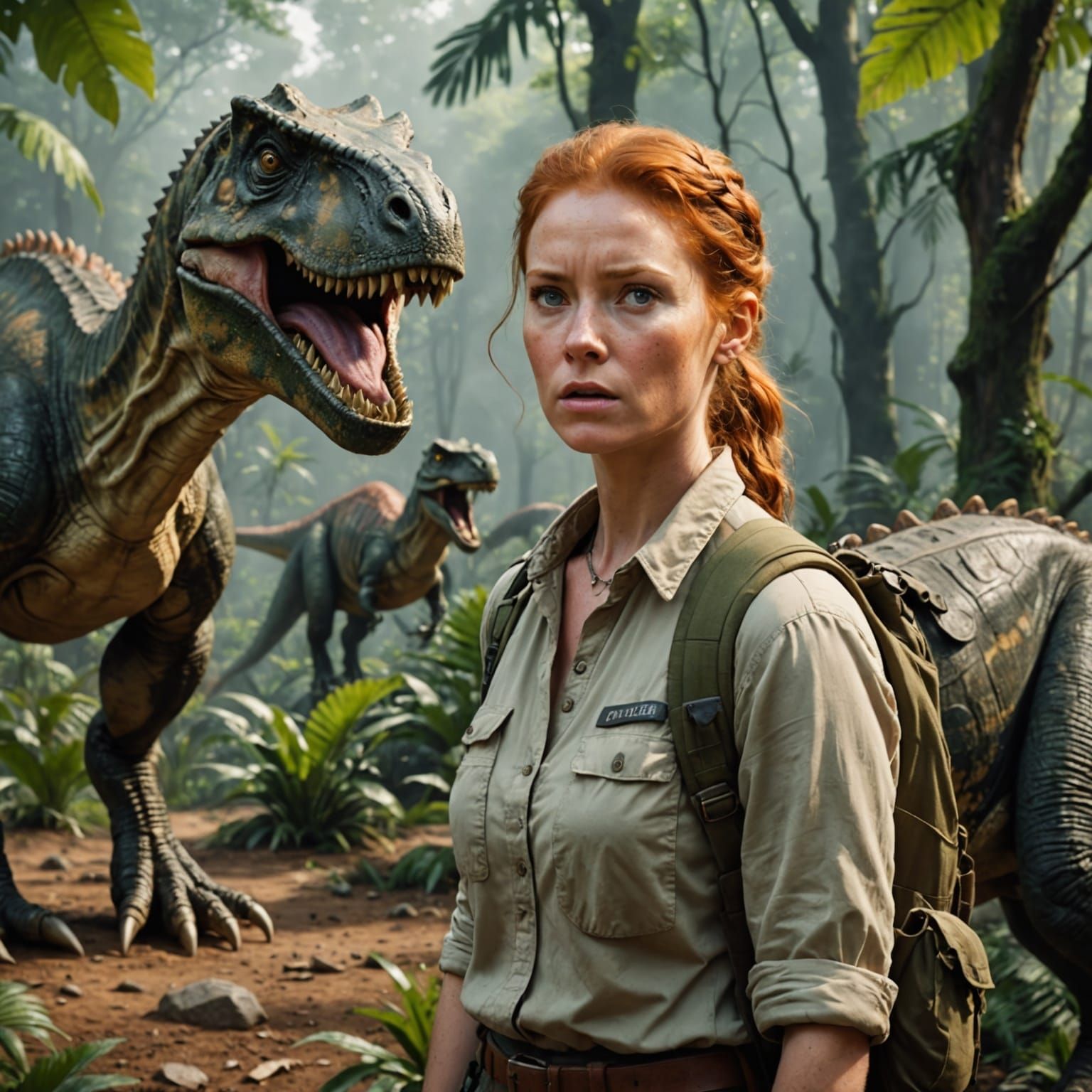 Archaeologist's Shocking Dinosaur Discovery in Jungle